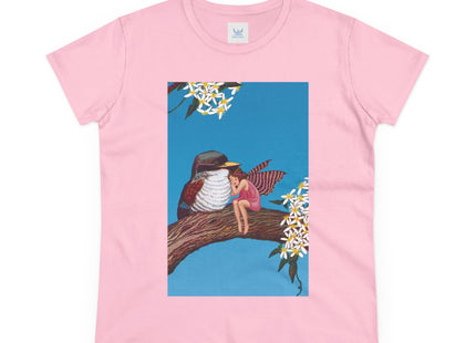 Magnolia Fairy and the Woodland Bird Cotton Tee