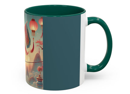 The Lantern Walker Colorful Mugs (11oz, 15oz)