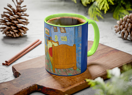 The Bedroom by Vincent van Gogh Colorful Mugs (11oz, 15oz)