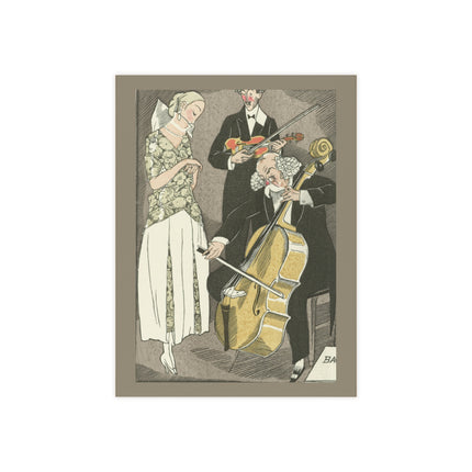 The Maestro’s Performance by Fernand Siméon Ceramic Tile