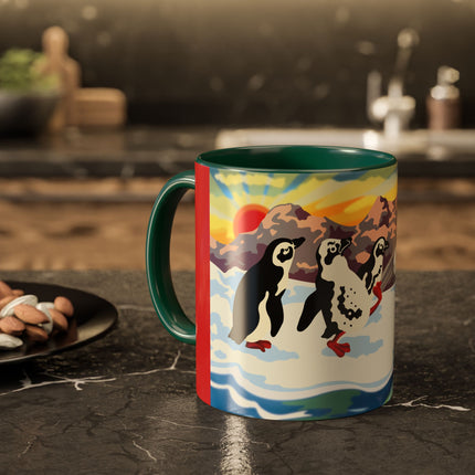 Snowball Shenanigans Colorful Mugs (11oz, 15oz)