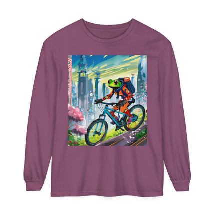Cyberpunk Frog Long Sleeve T-Shirt