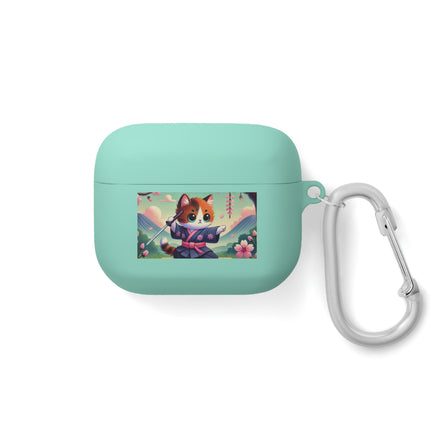 Samurai Kitten AirPods and AirPods Pro Case