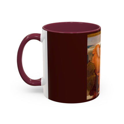 Flaming June by Frederic Leighton Colorful Mugs (11oz, 15oz)