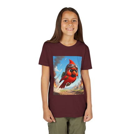 Cardinal Dive Bomber Youth Short Sleeve Tee