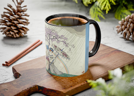 L’Arc-en-Ciel by George Barbier Colorful Mugs (11oz, 15oz)