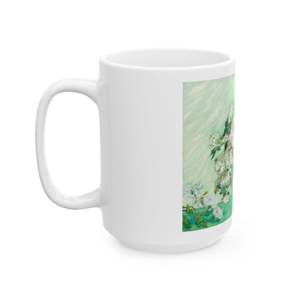 Roses by Vincent Van Gogh Ceramic Mug (11oz, 15oz)