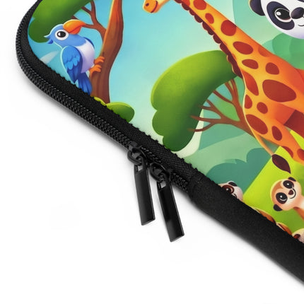 Safari Friends on the Move Laptop Sleeve – Adventure, Friendship & Sunny Fun