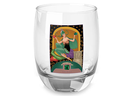 May & Emerald (from the Gem Series) by Sofia Chiostri Whiskey Glass