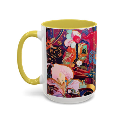 Ethereal Irises Colorful Mugs (11oz, 15oz)
