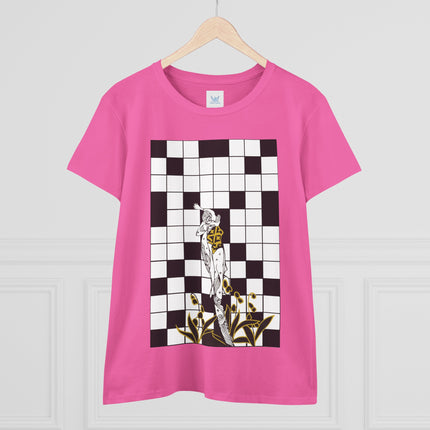 The Crossword Women's Midweight Cotton Tee