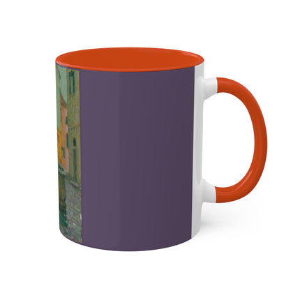 La Fontaine, Saint-Paul De Vence by Henri Le Sidaner Colorful Mug