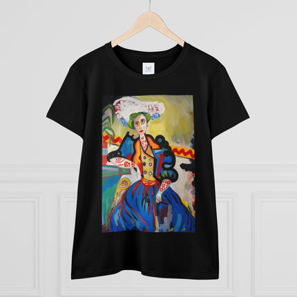 A Mulher by Amadeo de Souza-Carosa Women's Midweight Cotton Tee