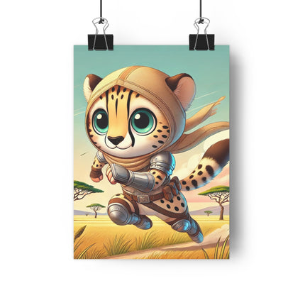 Swift Cheetah Giclée Art Print