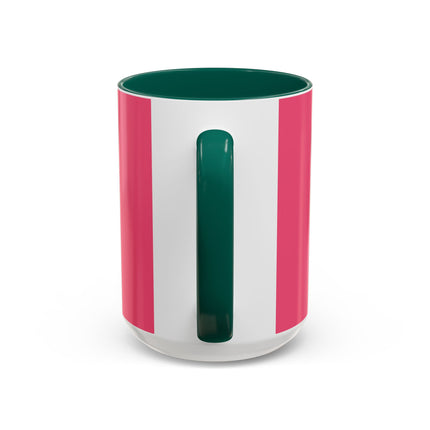 Goldfinch & Pink Flowers Colorful Mugs – Vibrant Spring & Bold Beauty