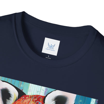 Cybernetic Red Panda Softstyle T-Shirt