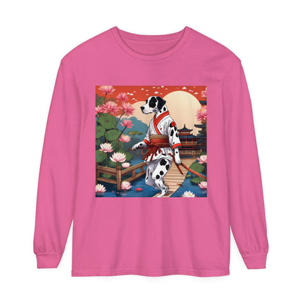 Doberman of the Rising Sun Long Sleeve T-Shirt