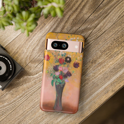 Vase of Flowers by Odilon Redon Phone Cases