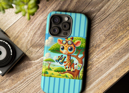 Giraffe Lookout Phone Cases