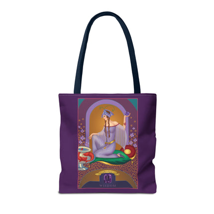 Astrology Gem Series: February & Amethyst Tote Bag