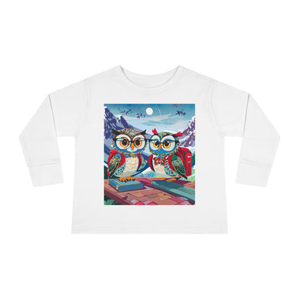 Whimsical Wise Ones Toddler Long Sleeve Tee