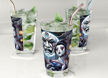 Geisha’s Black Ink Tears Glass, 16oz