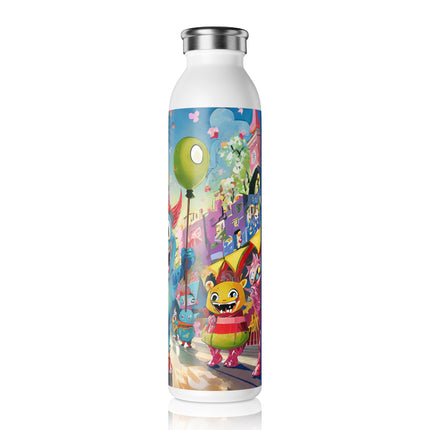 Monster Parade Madness Slim Water Bottle