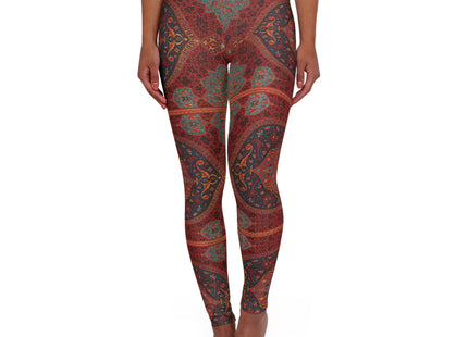 Arabesques by Émile Prisse d'Avennes High Waisted Yoga Leggings (AOP)