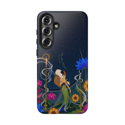 🌙🕯️ The Lady Of The Midnight Garden Phone Case – Art Deco Nocturne