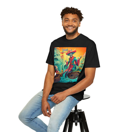 Skeleton Crew of the Misty Seas Unisex Garment-Dyed T-shirt