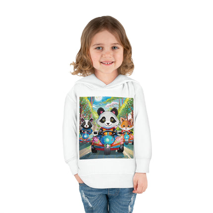 Bumper Car Bonanza Toddler Pullover Fleece Hoodie