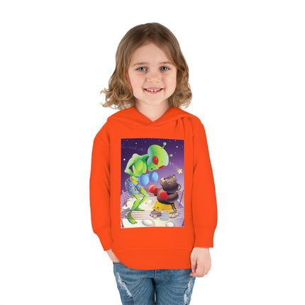 Cosmic Clash Toddler Pullover Fleece Hoodie
