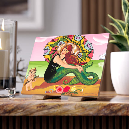 Siren Serenade by Carlos Chiostri Ceramic Tile