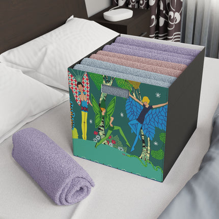 Enchanting Fairies of A Midsummer Night's Dream Felt Storage Box