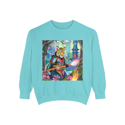Cyberpunk Leopard Sweatshirt