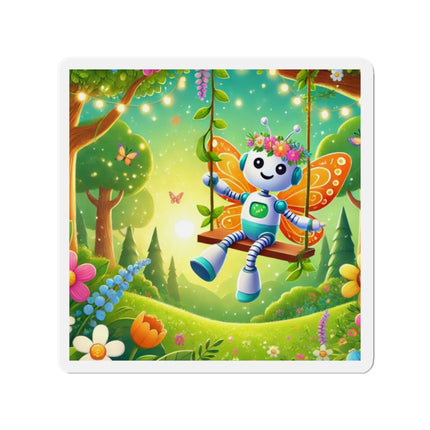 Robot Fairy Die-Cut Magnets (5 Sizes)