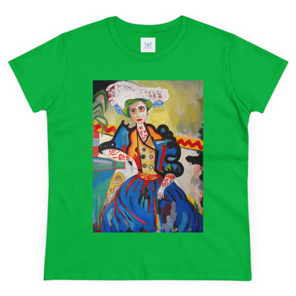 A Mulher by Amadeo de Souza-Carosa Women's Midweight Cotton Tee