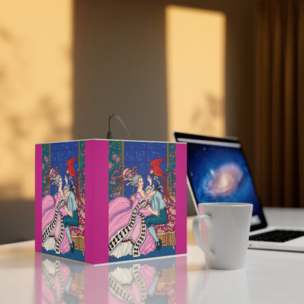 The Jealous Parrot by George Barbier Light Cube Lamp
