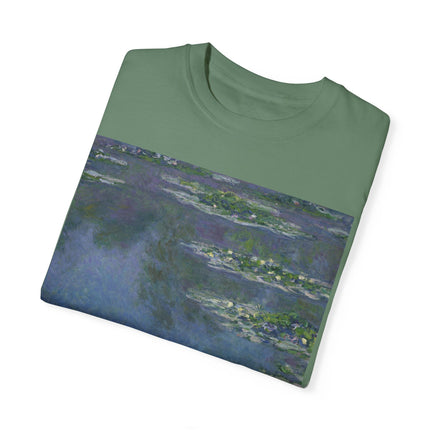 Water Lilies by Claude Monet Unisex Garment-Dyed T-shirt