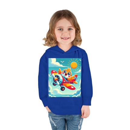 Joyful Bird Aviator Toddler Pullover Fleece Hoodie