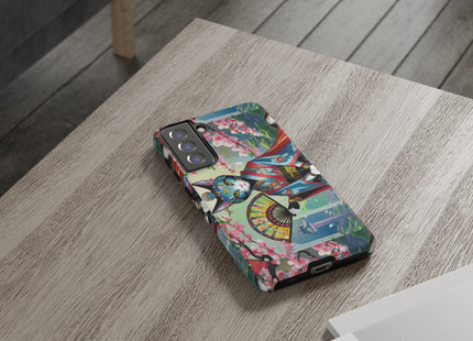 Cyberpunk Geisha Phone Cases