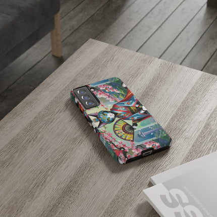 Cyberpunk Geisha Phone Cases