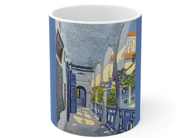Gallery of a Moroccan Riad by George Gaudion Ceramic Mug 11oz