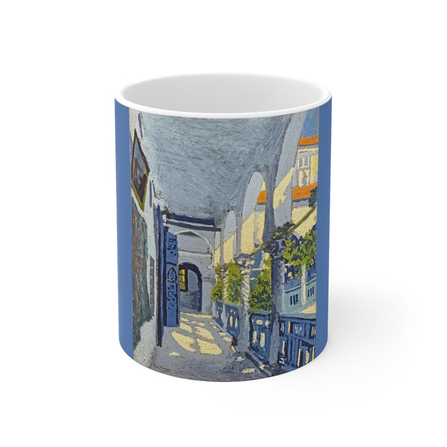 Gallery of a Moroccan Riad by George Gaudion Ceramic Mug 11oz