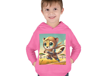 Swift Cheetah Toddler Pullover Fleece Hoodie