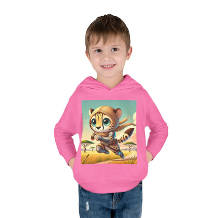 Swift Cheetah Toddler Pullover Fleece Hoodie