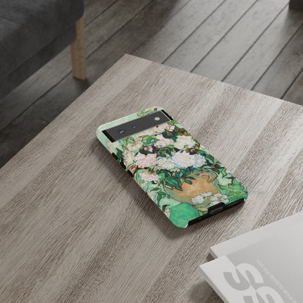 Roses by Vincent Van Gogh Phone Cases