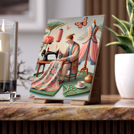The Tailor’s Garden Ceramic Tile