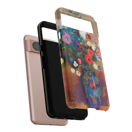 Bouquet of Flowers by Odilon Redon Phone Cases