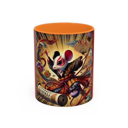 Theatrical Mouse on a Mission Colorful Mugs (11oz, 15oz)